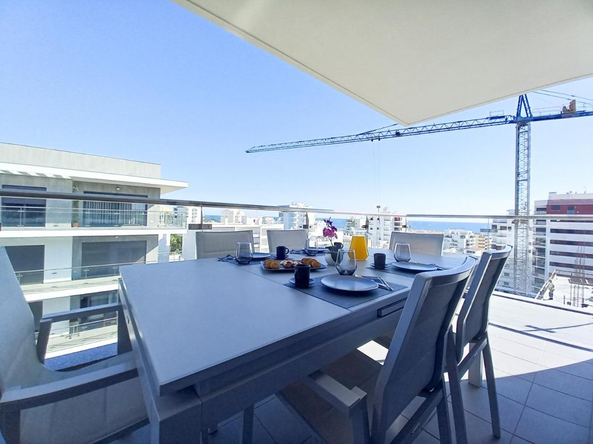 T3 Alto Forte -Vista Mar,Ar Condicionado,Garagem Quarteira Esterno foto