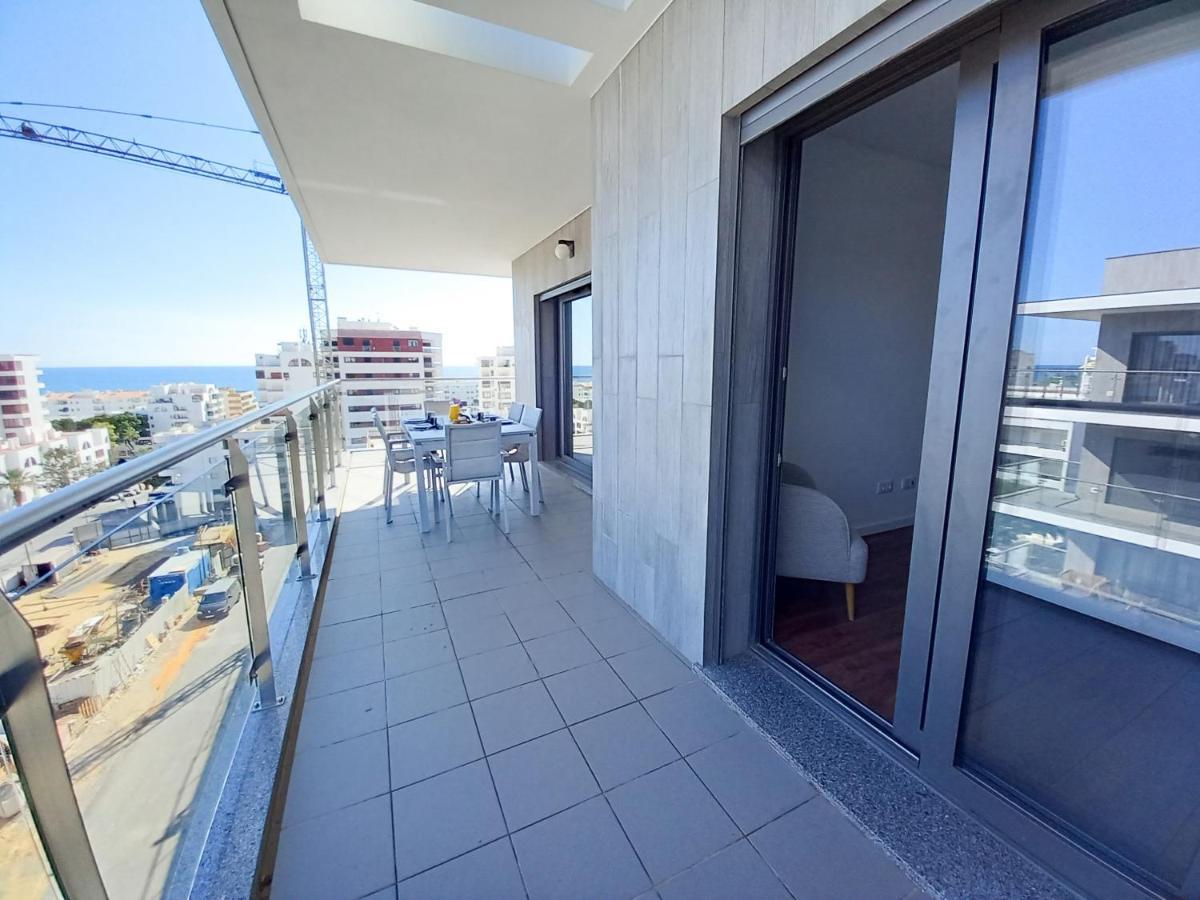 T3 Alto Forte -Vista Mar,Ar Condicionado,Garagem Quarteira Esterno foto